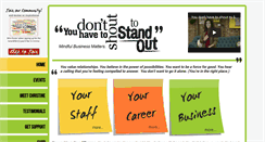 Desktop Screenshot of mindfulbusinessmatters.com